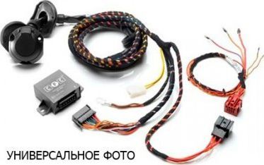 Штатная электрика фаркопа Hak-System (полный комплект) 7-полюсная для Opel Astra H универсал (модели без R.E.C.) 2004-2009. Артикул 12150522