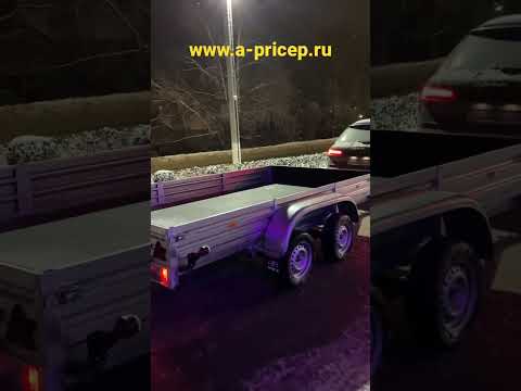 Двухосный прицеп 3,45х1,95м, категория В, МЗСА 817736. ЦЛП АРИВА